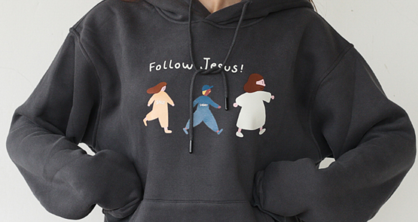 "Follow Jesus" Hoodies