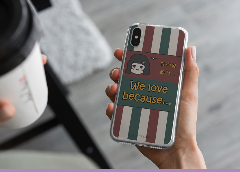 Unique Phone case for couples - apple case, cute case, matching case